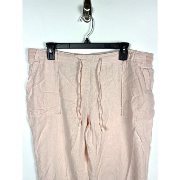 Alexander Jordan pink linen pants‎ women’s size XL - Picture 3 of 10